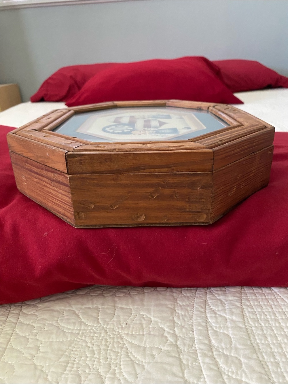 Vintage Wooden Box With Compartments
In Excellent Condition For The Age - Picture 8 of 14